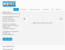 Tablet Screenshot of nohlwerbung.de